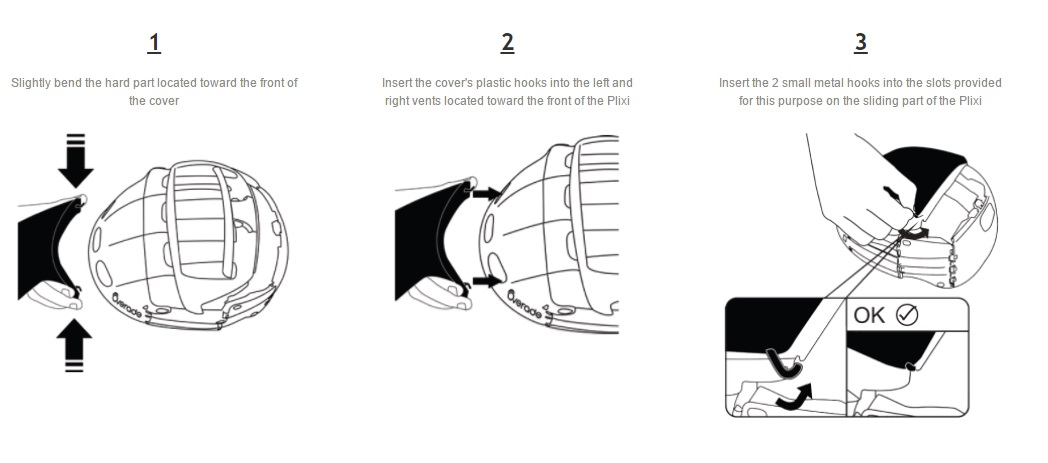 Overade Plixi Cover positioning